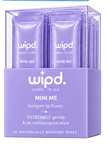 WIPD mini me — box of 30 individually wrapped wipes