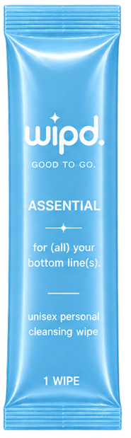 WIPD assential individually wrapped wipe